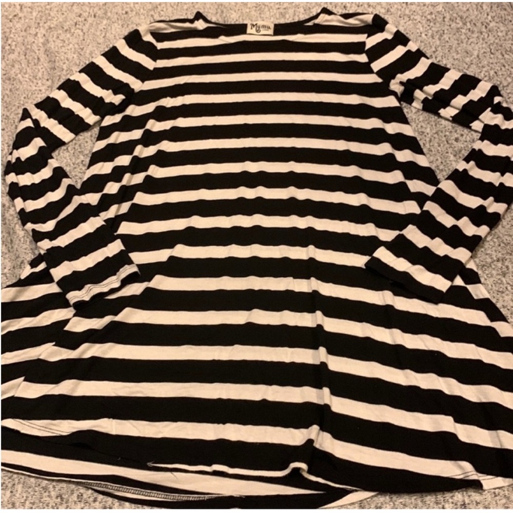 Show Me Your MuMu Long Sleeve Striped Dress